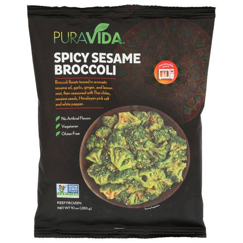 Puravida Foods Spicy Sesame Broccoli