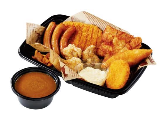 マル得コンボB（カレーソース付） Value Combo B (comes with curry sauce)