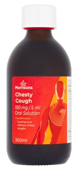 Morrisons Chesty Cough 100mg Oral Solution (300ml)