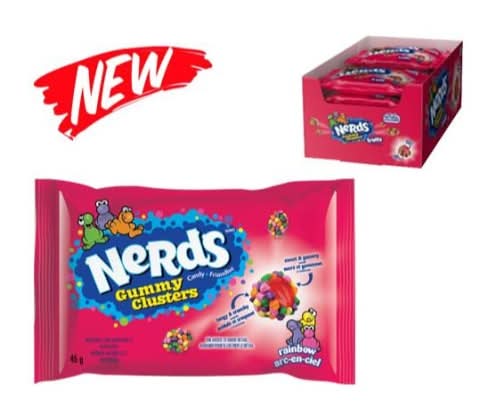 Nerds Gummy Cluster Rainbow 45g