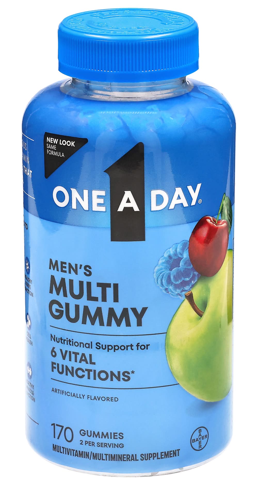 One A Day Vitacraves Multivitamin Gummies, Men (15.6 oz, 170 ct)