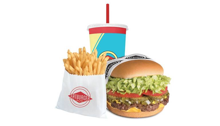 Large Fatburger (1/2 lb.) Meal