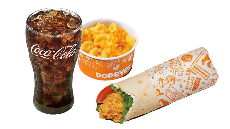 Mini Chicken Wrap Combo