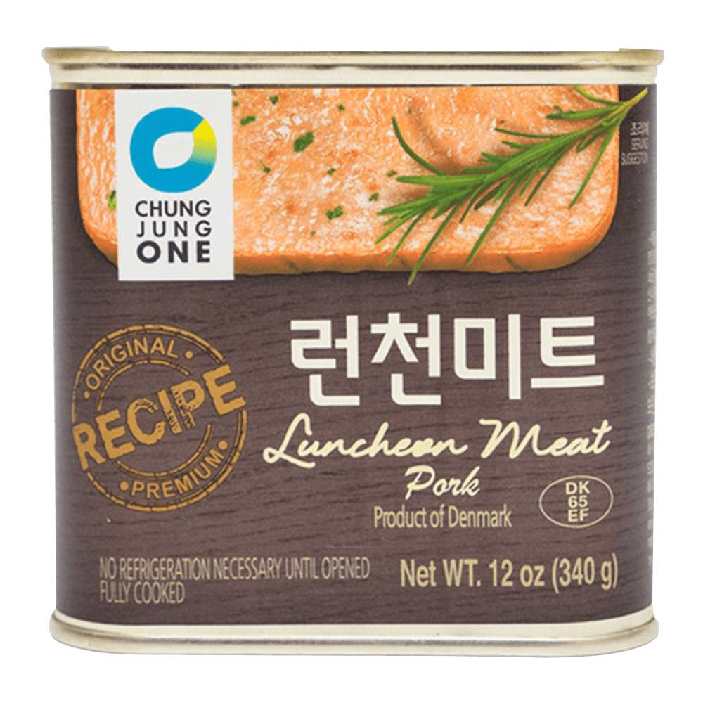 Chung Jung One luncheon meat-pork can