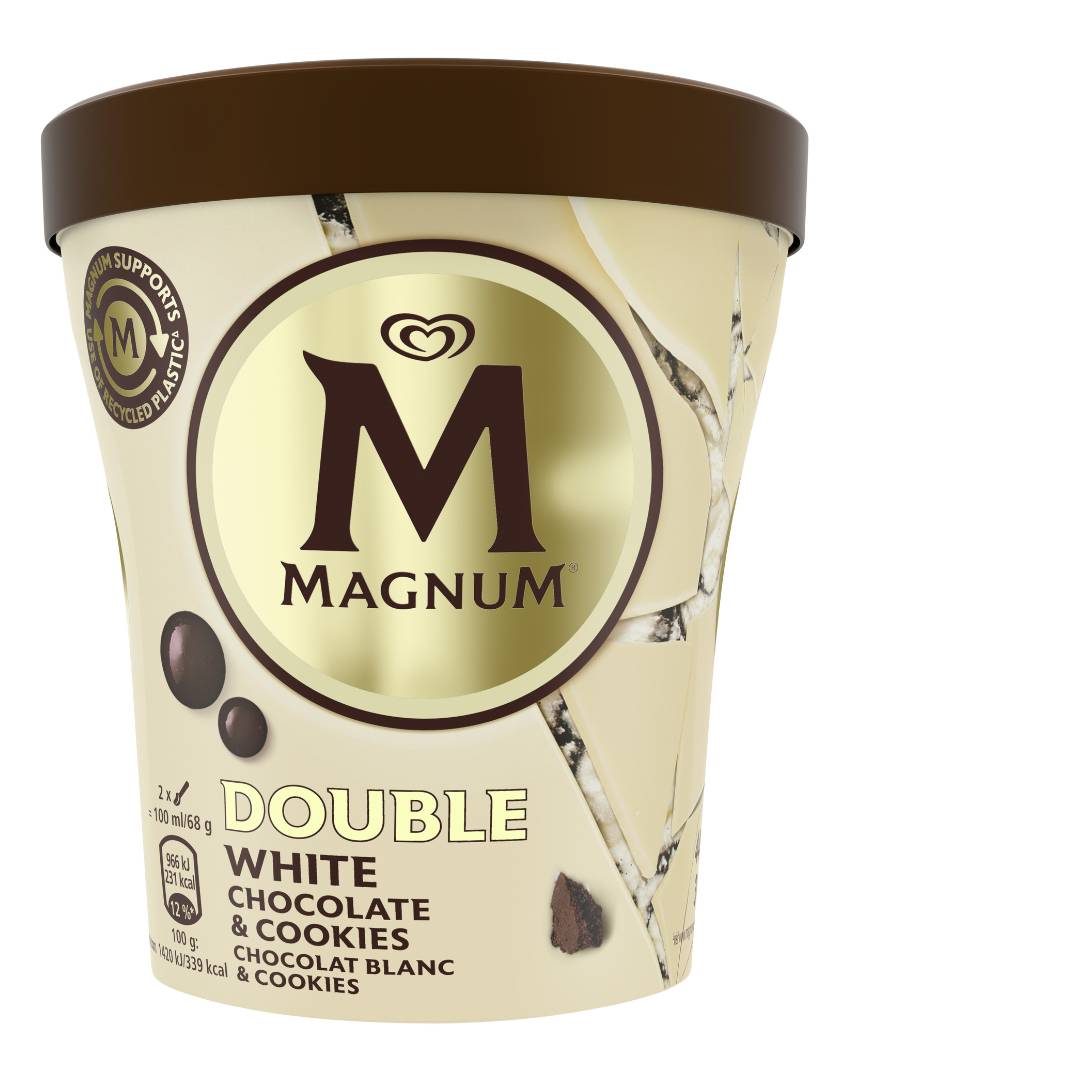 🍦🍪 Magnum Pot White Chocolate & Cookies 440ml