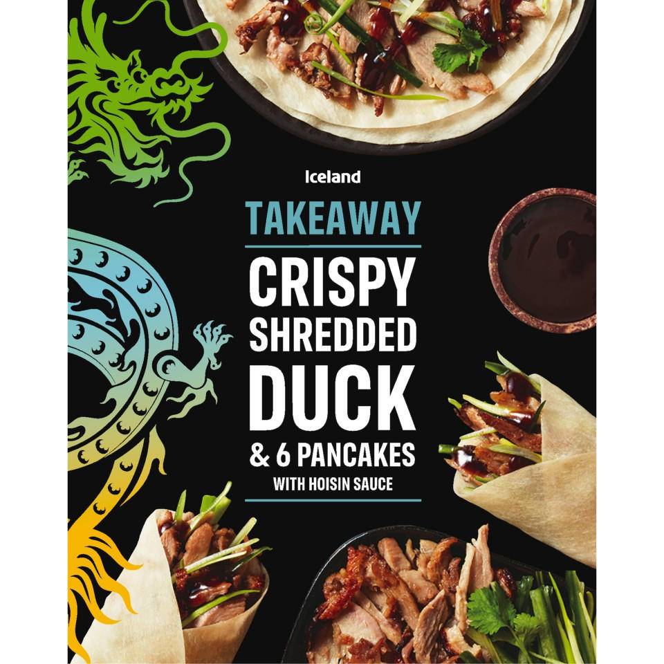 Iceland Take Away Crispy Shredded Duck