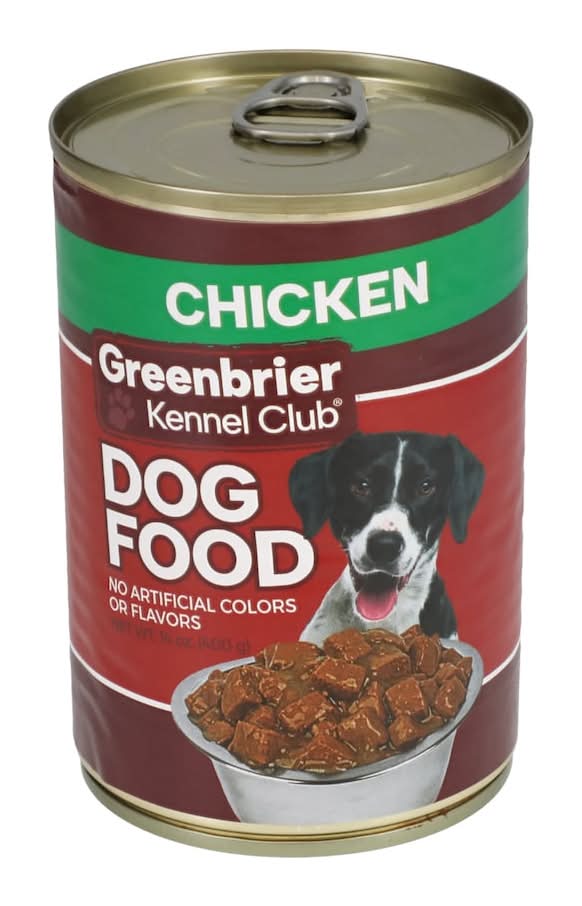 Greenbrier Kennel Club Chicken Flavored Dog Food, 1-ct.