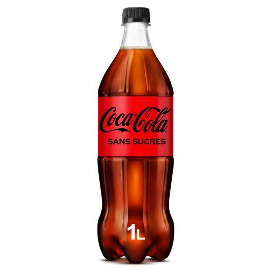 Coca-cola boisson rafraîchissante aux extraits végétaux, avec édulcorants  ( 1 l)