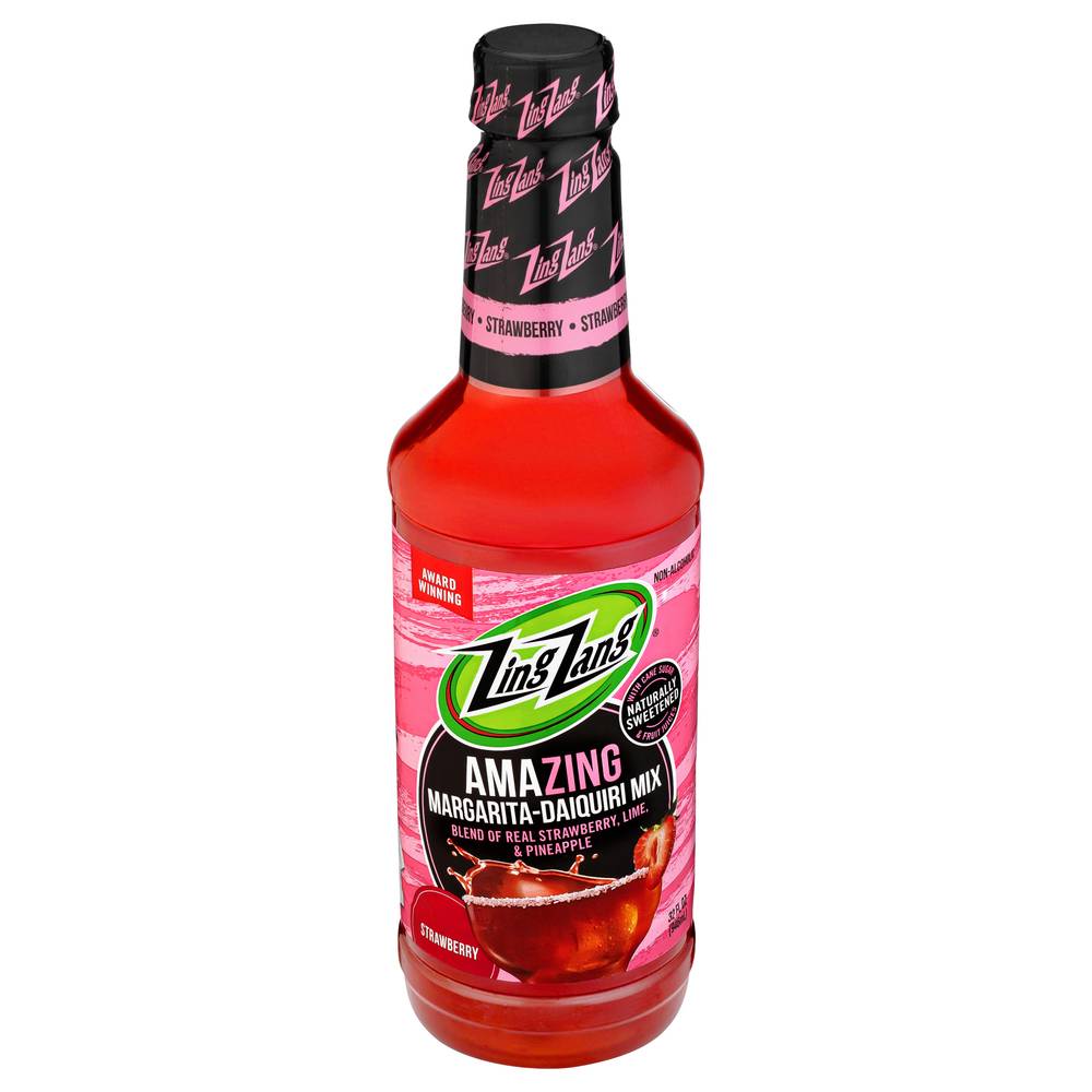 Zing Zang Strawberry Margarita Daiquiri Mix (32 fl oz)