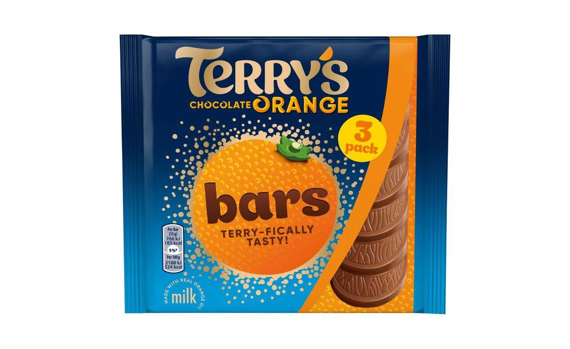 Terry's Chocolate Orange Bars 3 X 35g (105G) (403570)