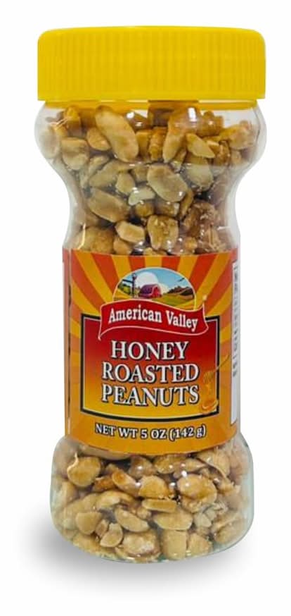 American Valley Roasted Peanuts, Honey (5 oz)