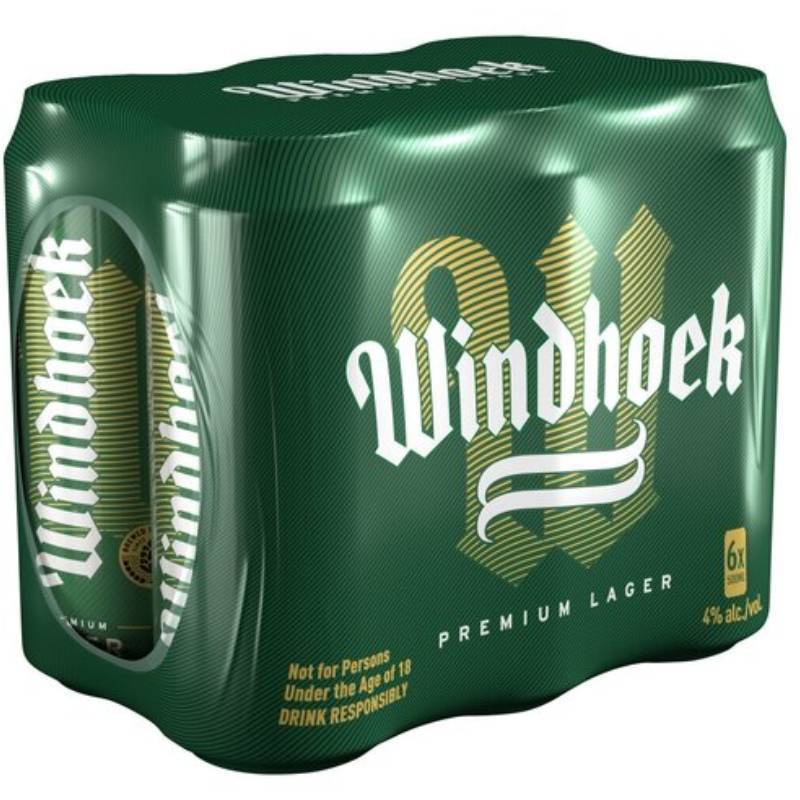 Windhoek Lager 500ml Cans 