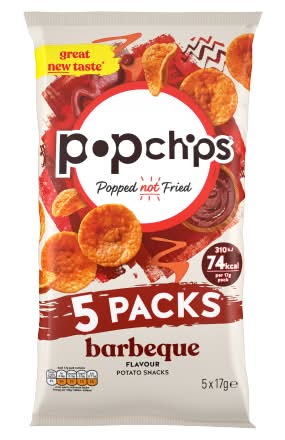 Popchips Barbeque Flavour Potato Snacks (17g)