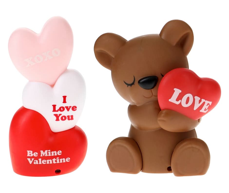 Valentine's Day Decor With Light And Sound, Assorted Styles, 1-ct.