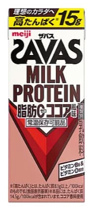 ◎明治 ザバスミルクプロテイン ココア 200ml
