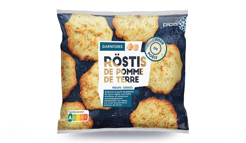 Röstis de pomme de terre, précuits, 6 pièces