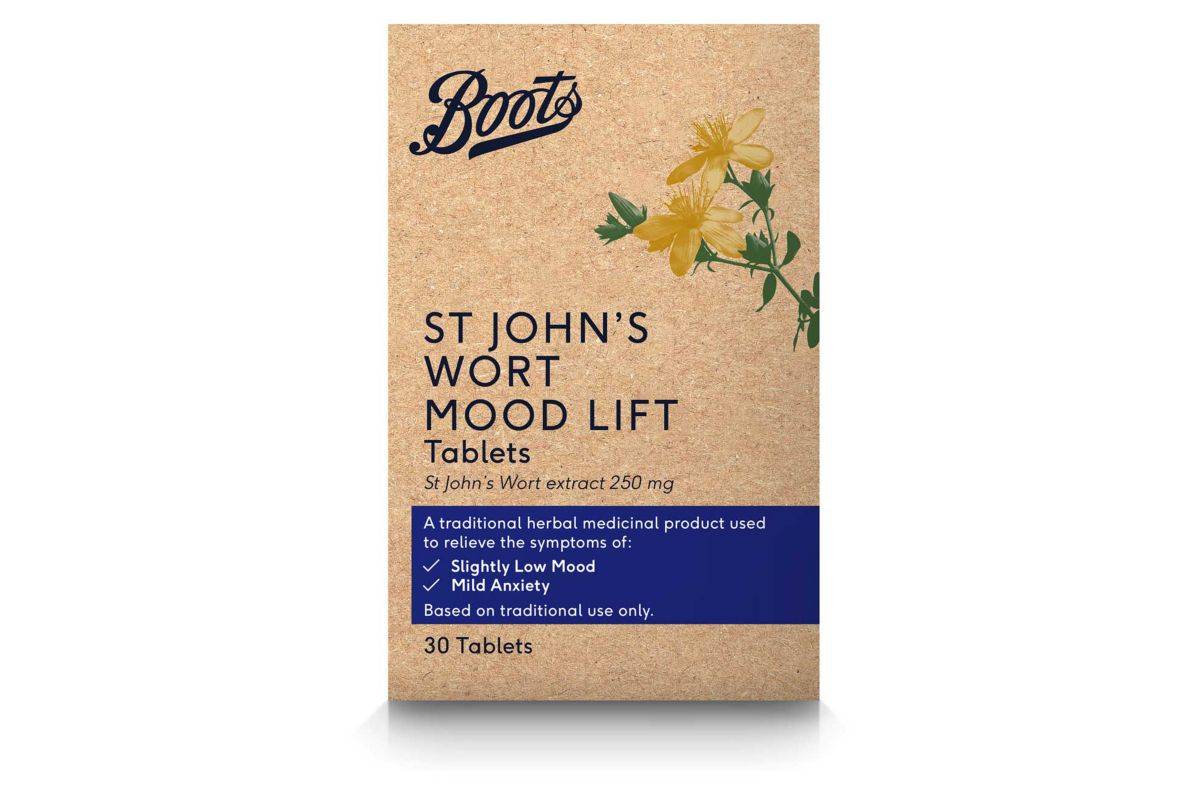 Boots St John's Wort Mood Lift Tablets - 30 tablets