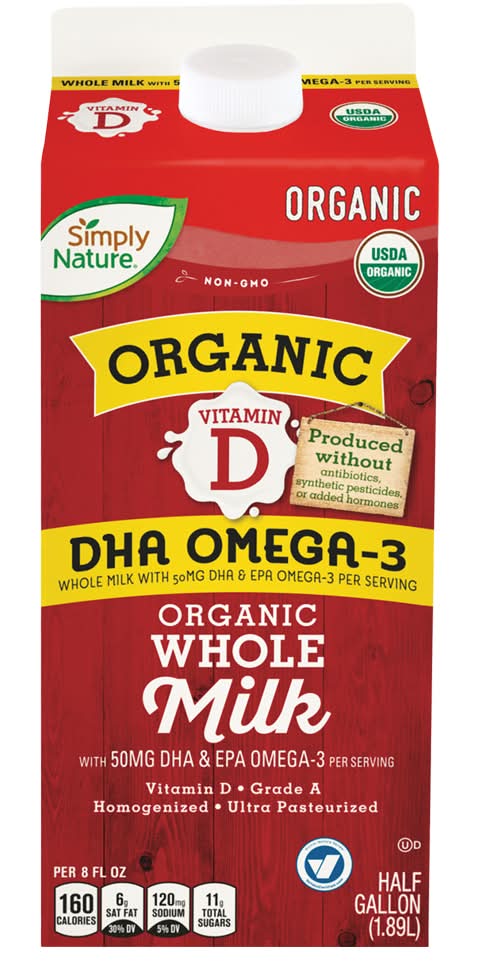 Simply Nature Whole Omega-3 Milk