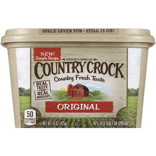 Shedd's Spread Country Crock Speadable Margarine (Tub)