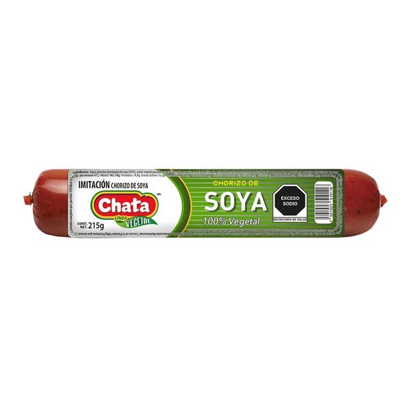 Chata chorizo de soya (al vacío 215 g)