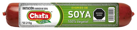 Chata · Chorizo de soya (215 g)
