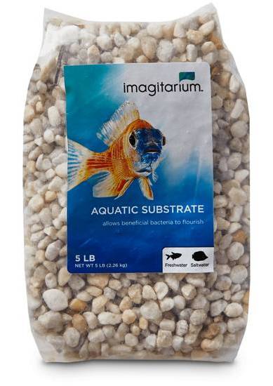 Imagitarium Snowy River Aquarium Gravel (5 lbs)