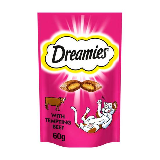 Dreamies with Tempting Beef 60g