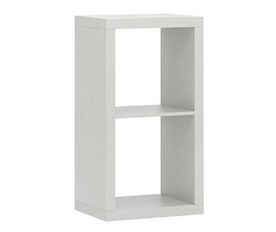 Real Living White 2-cube Storage Organizer