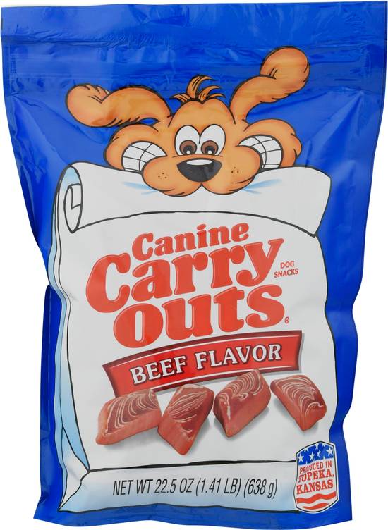 Canine Carry Outs Beef Dog Snacks