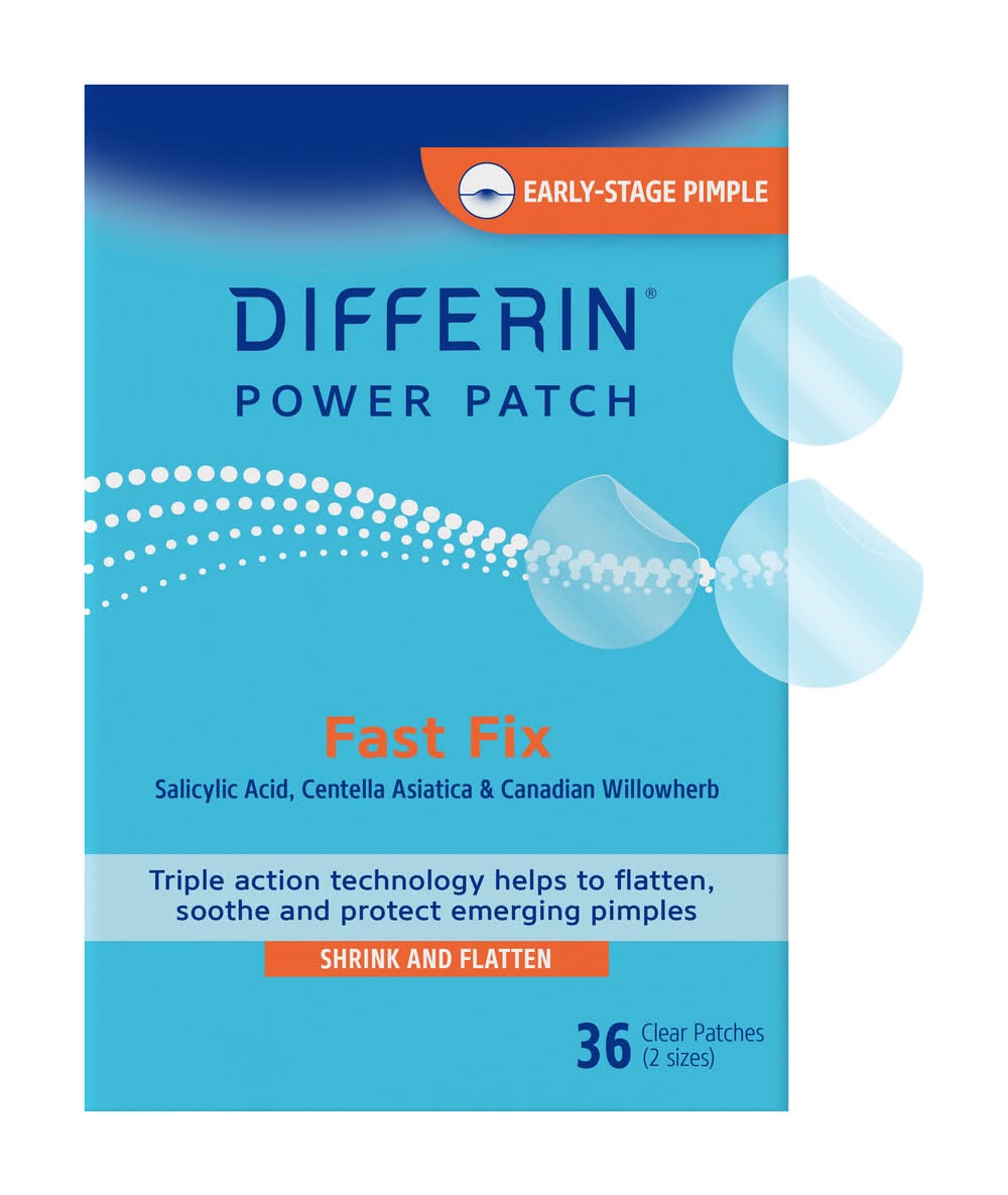 Differin Ultra Thin Acne Prone Skin Patches (36 ct)