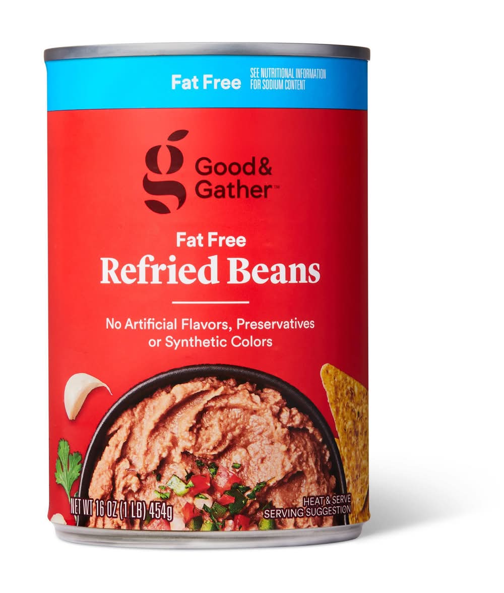 Good & Gather Fat Free Refried Pinto Beans (16 oz)