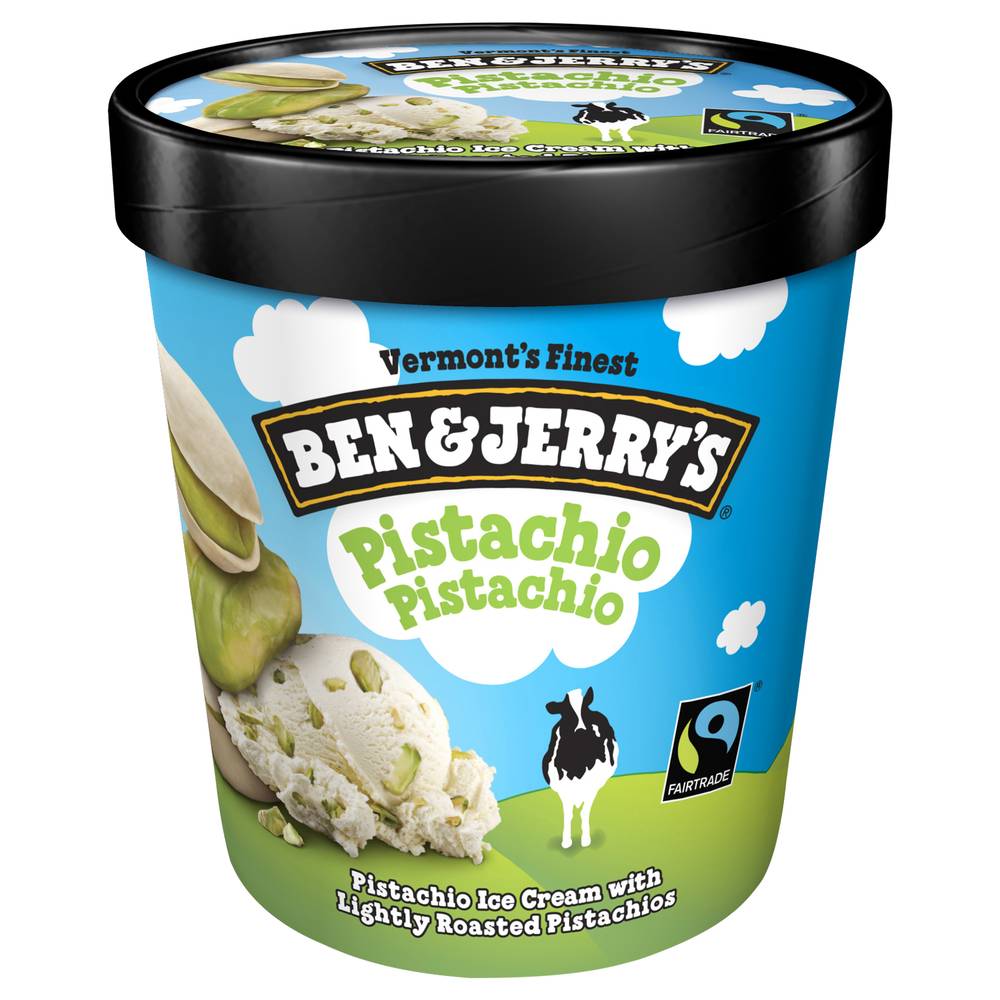 Ben & Jerry's Pistachio Ice Cream