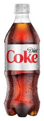 Diet Coke Soda 16.9 oz Bottle