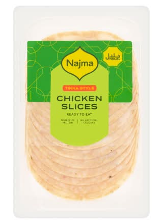 Najma Tikka Style Chicken Slices (150g)