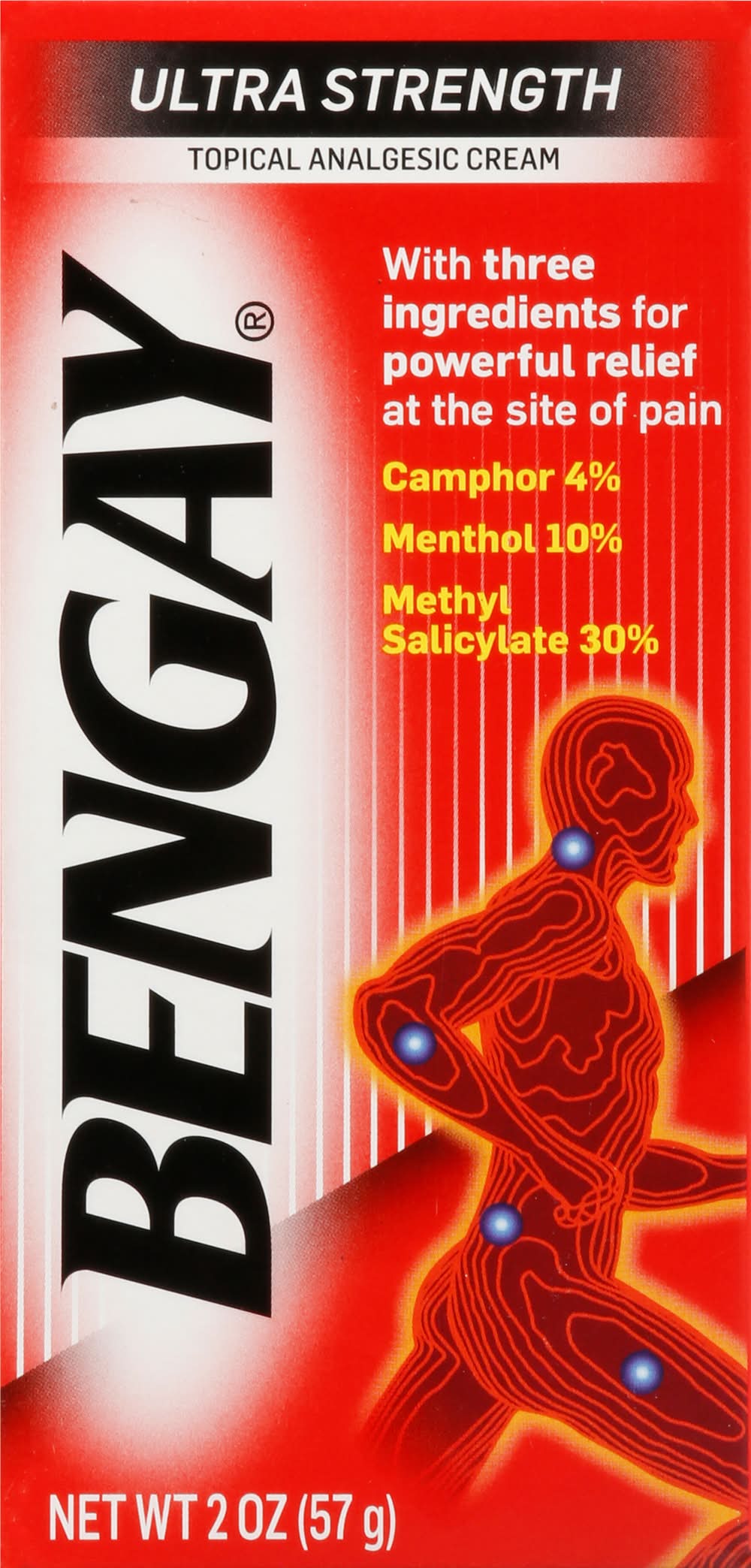 BENGAY Ultra Strength Topical Analgesic Cream (2 oz)
