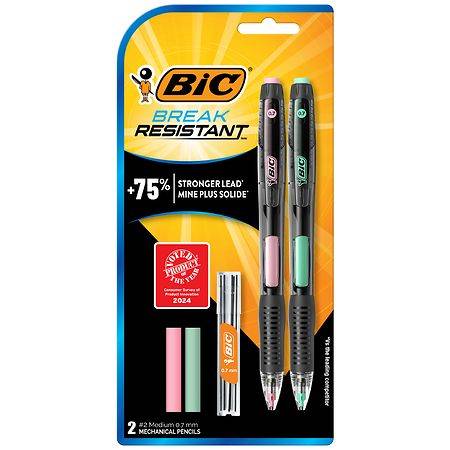 Bic Mechanical Pencils With Erasers