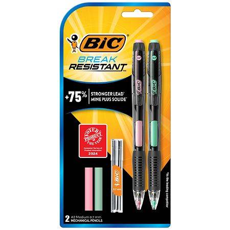 BiC Mechanical Pencils With Erasers (2 ct)