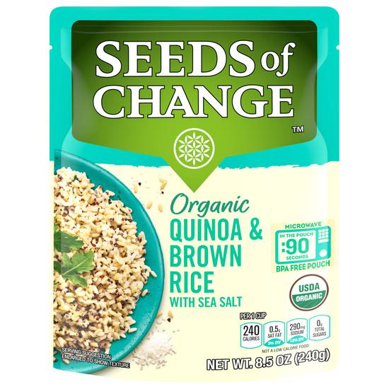 Seeds Of Change Organic Quinoa & Brown Rice (sea salt)