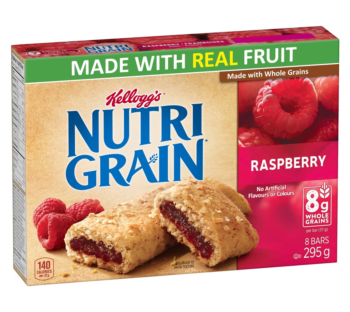 Nutri-Grain Cereal Bars, Raspberry (295 g, 8 ct)