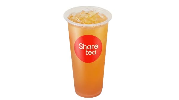 Large Peach Grapefruit Lemon Fruit Tea