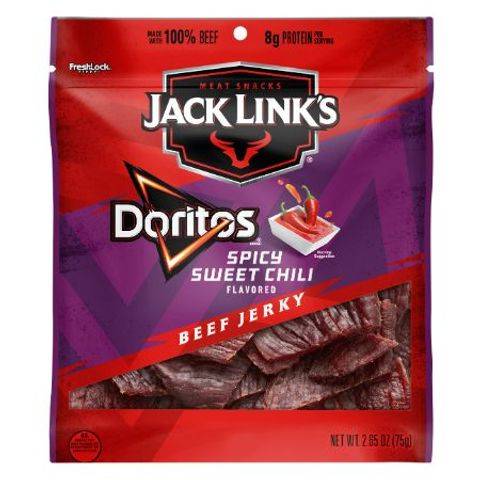 Jack Link's Beef Jerky Doritos Sweet & Spicy Chili 2.65oz