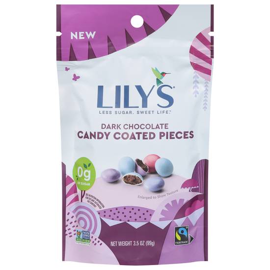 Lily's Dark Chocolate Candy Coated Pieces