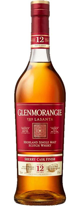 Glenmorangie Lasanta 12 Years Old Single Malt Whisky (700 mL)