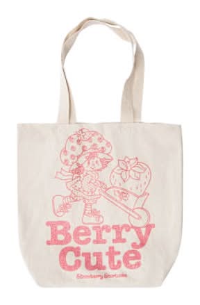 Licensed Canvas Tote Bag Strawberry Shortcake