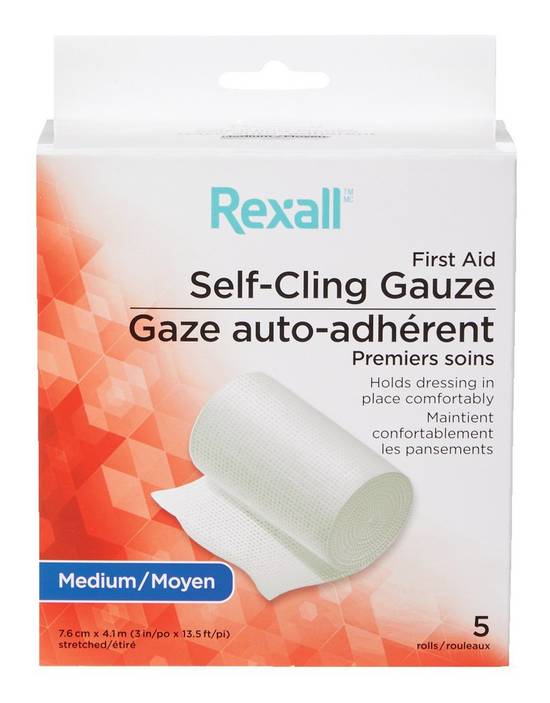 Rexall Self-Cling Gauze Medium (5 units)