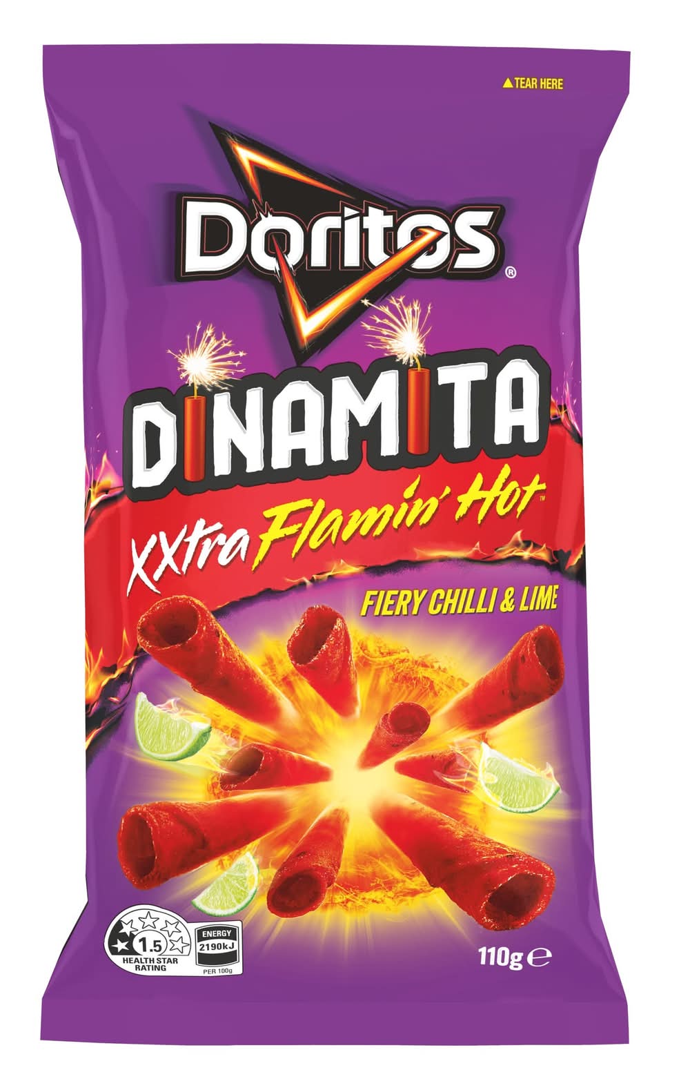 Doritos Dinamita Chilli Lime 110g