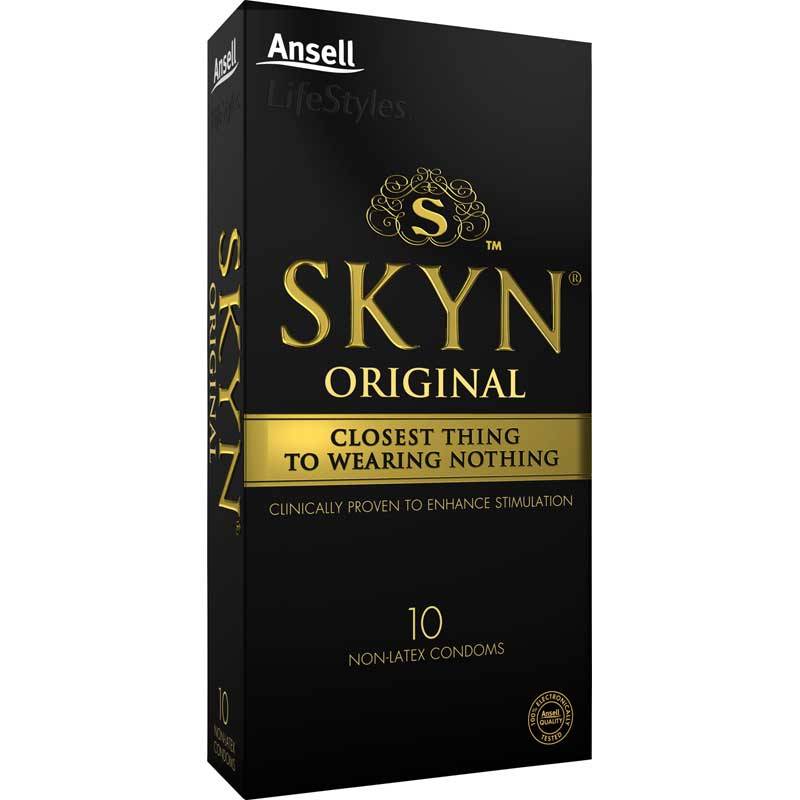 Ansell Skyn Original Non-Latex Condoms 10pk