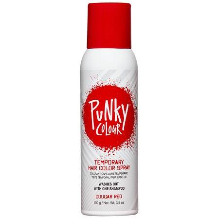 Punky Colour Temporary Hair Color Spray, Cougar Red (3.5 oz)