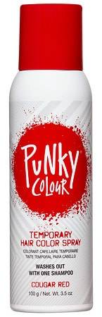 Punky Colour Temporary Hair Color Spray, Cougar Red (3.5 oz)