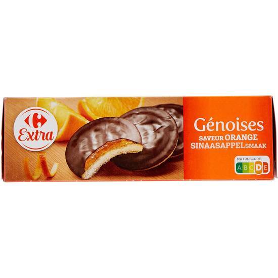 Carrefour Extra - Biscuits génoises (orange)